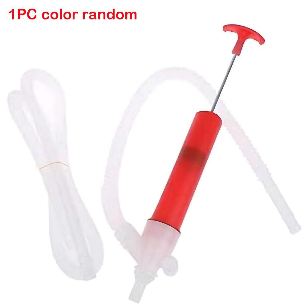 Manual Barrel Pump Plastic Hand Pump Oil Tube Suction Pump  Workshop Tool