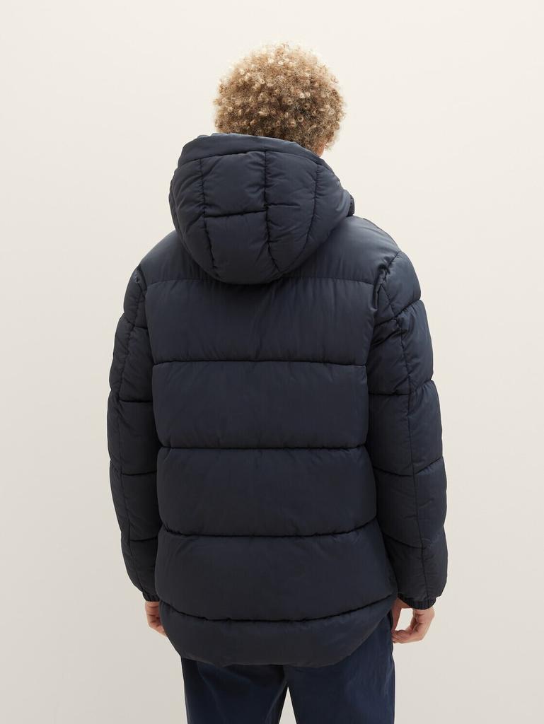 Winter Jacket Tom Tailor Denim Puffer Jacket With Recycled Polyester (1037386) Sky Captain Blue