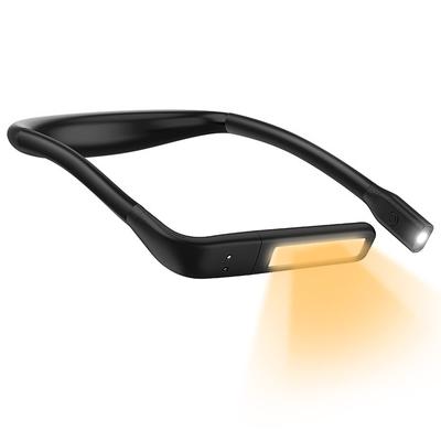 V SHANHE Krční Dobíjecí LED Krční Kniha LED Čtení 3 Barvy Plynulé Krční Mávání rukou USB Úhel Pro Noc Pro Prevenci Katastrof Během Výpadku