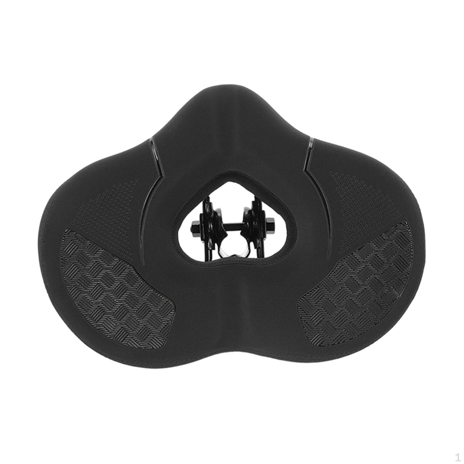 Bike Seat Bicycle Cushion Waterproof Lightweight PU Leather Cycling Accessories Ergonomic for