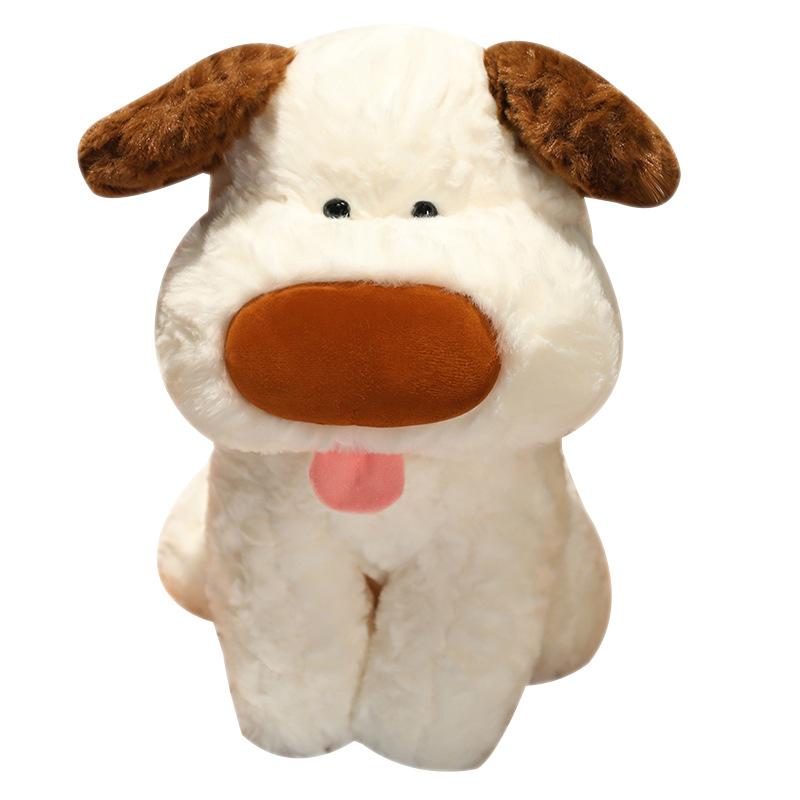 Cute Burger Wang Big Nose Dog Doll Good Night Puppy Plush Toy Children Sleeping Doll Give Girl Gifts