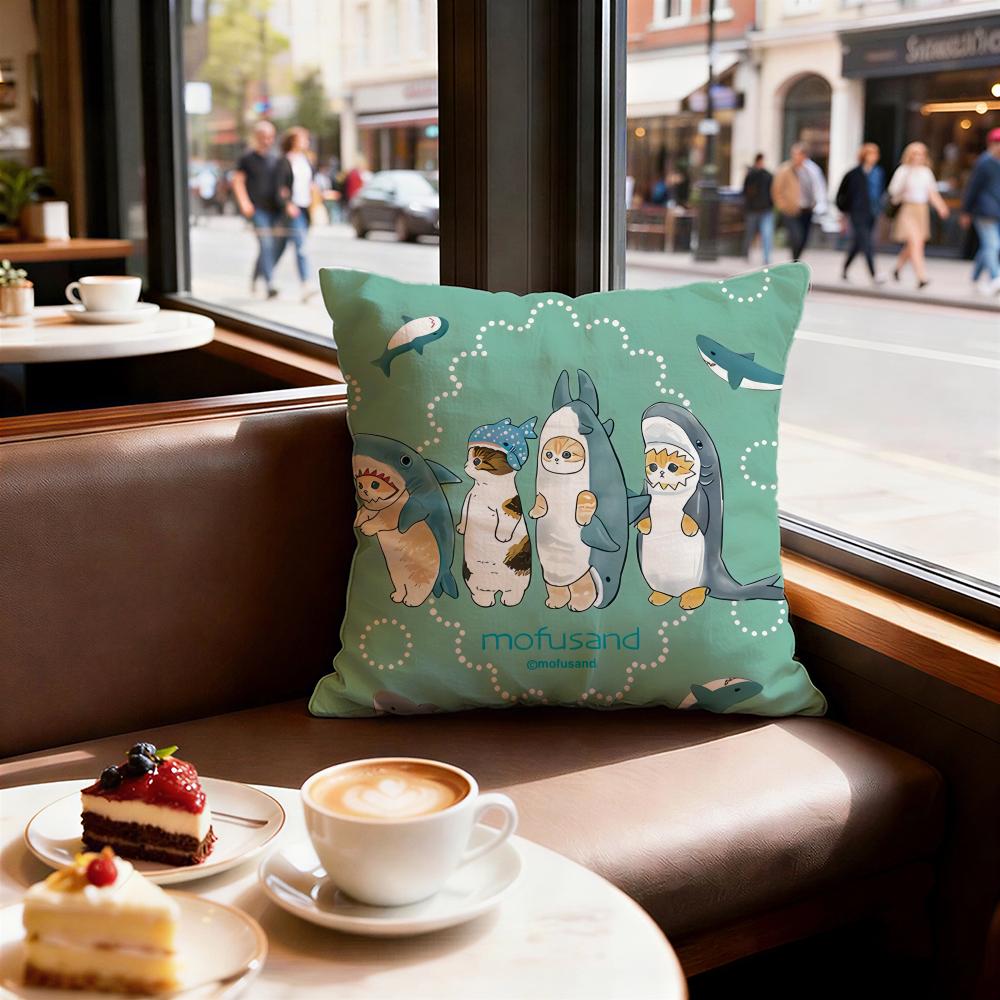 Brand Mofusand Cushion Cover Decorative Cushions Covers Cover Sofa x Pillow Piece x x Pillowcase