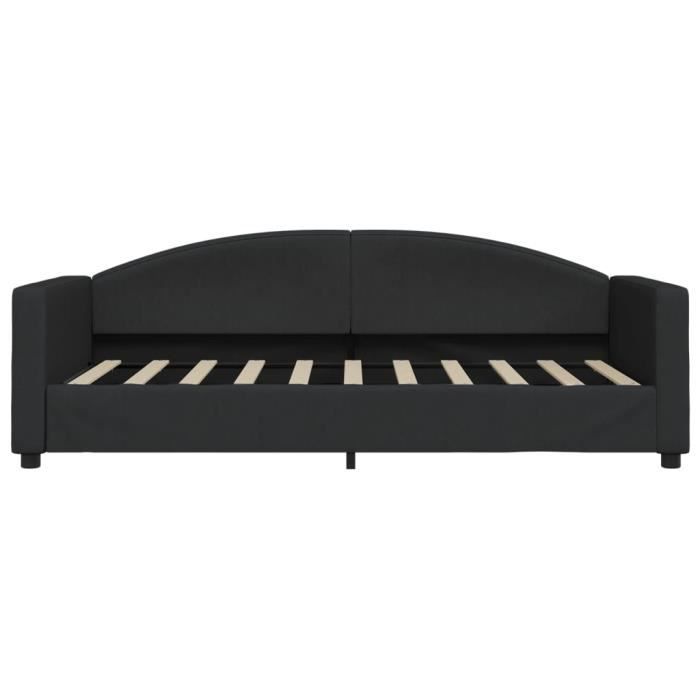 VidaXL Daybed Black 90x190 Cm Fabric 354123