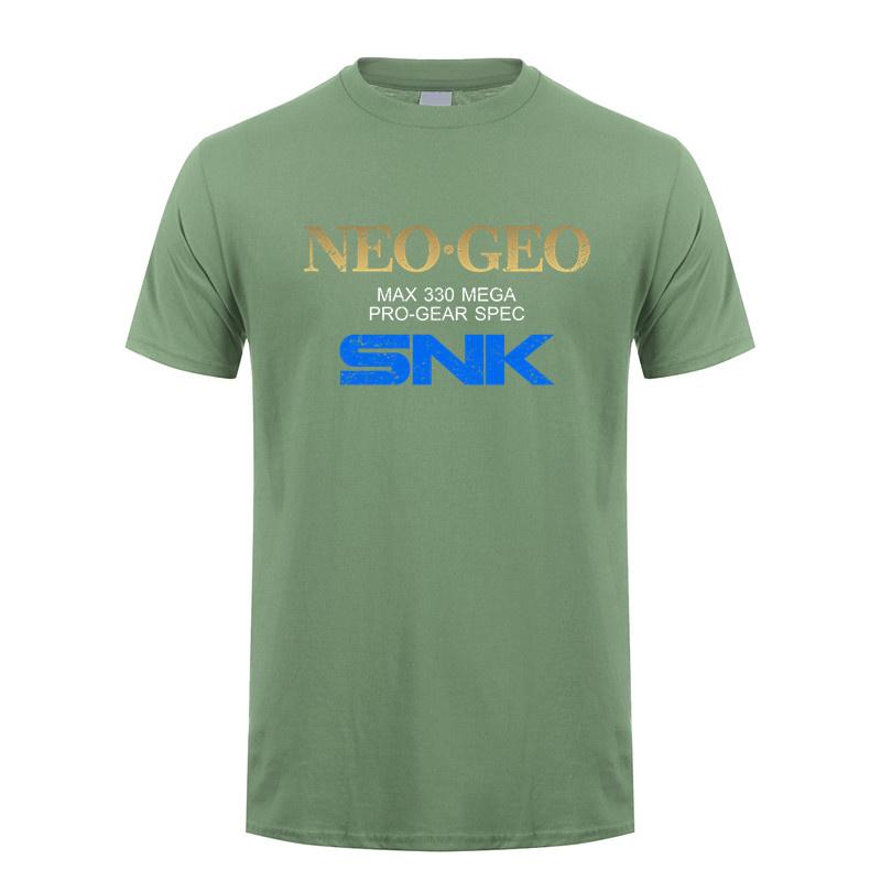 Neo Geo Pro Gear Spec T Shirt Summer Men Women Cotton Short Sleeve Neo Geo T-shirts Man Streetwear Tops Tee DZ-059