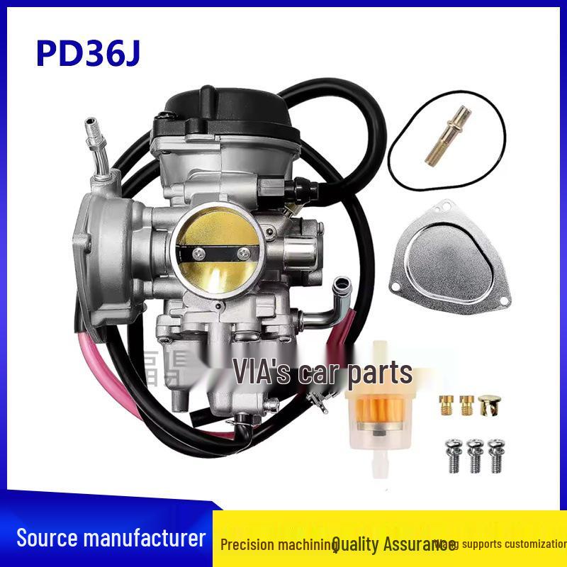 PD36J 36mm Carburetor for KSF400, KFX400, LTZ400, DVK400 ATVs 36mm