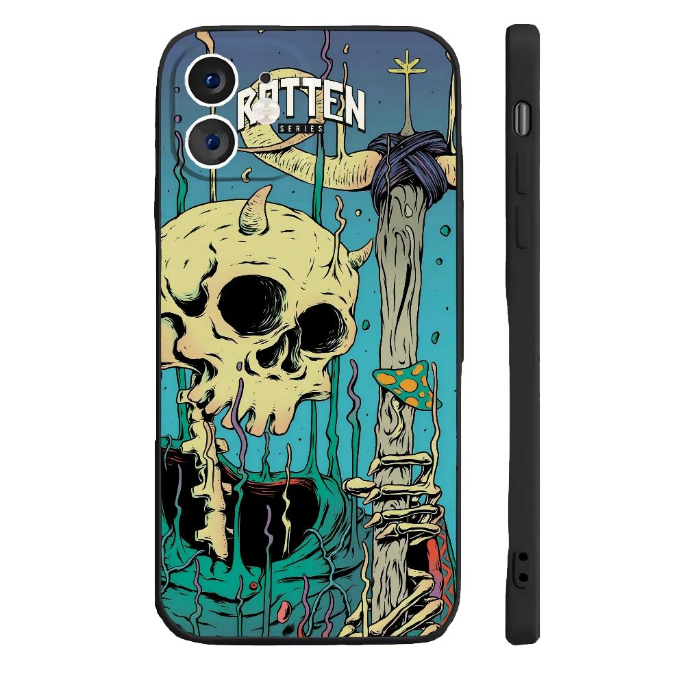 Zom Zom Phone Case Silicone Soft For IPhone 16 15 14 13 12 11 Plus Pro Max Plus