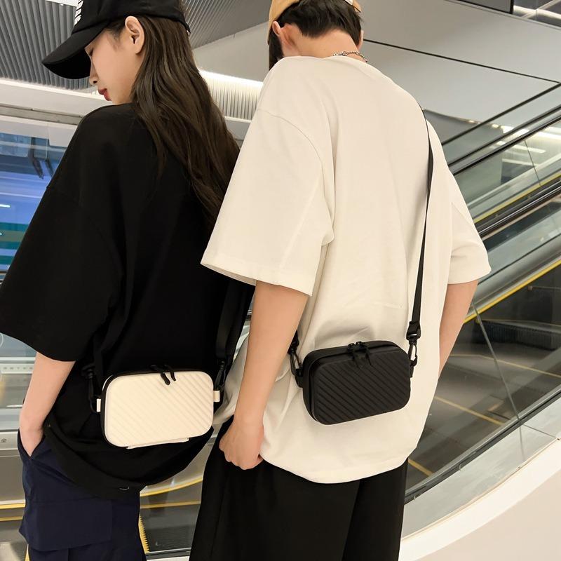 Mode kleine Umhängetasche Handy-Tasche Hartschalenbox kleine quadratische Tasche Pendeln vielseitige Schultertasche Streaming Messenger-Tasche