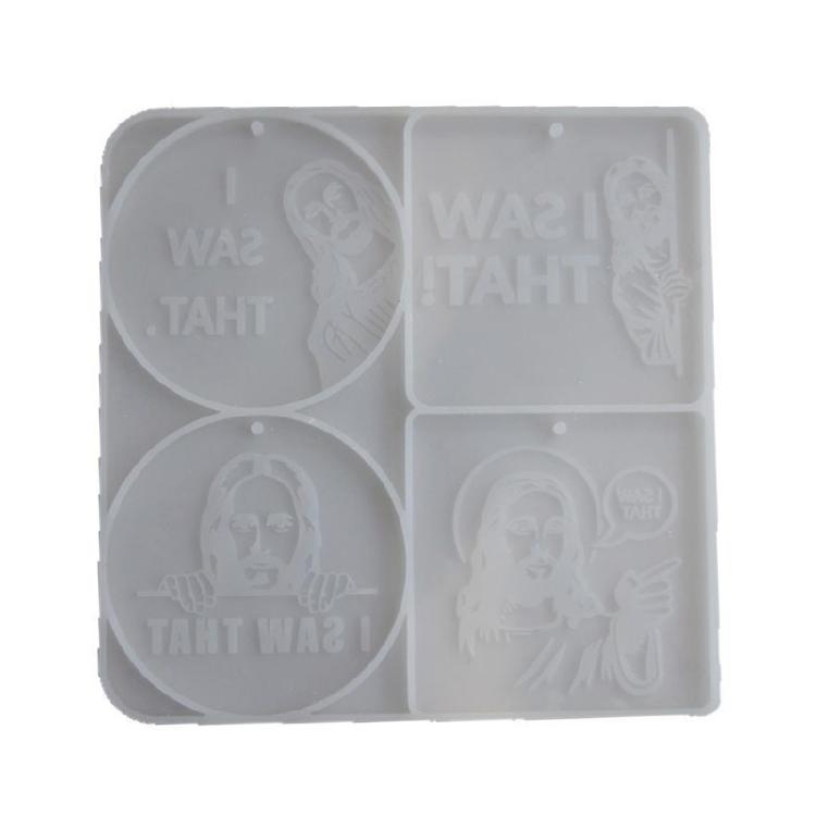 

Stylish Pendant Crafting Silicone Moulds High Quality I Saw That Figurine Silicone Mold For DIY Pendant and Charm Making 1