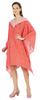 Moomaya Damen Sommer Strandmode Party Kimono Kaftan Bedrucktes Kaftan Kleid Maxi