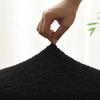 1 Classic Elastic Stool Anti Slip Dining Chair Cushion Protective Cover, Mixed Polyester And Spandex, Machine