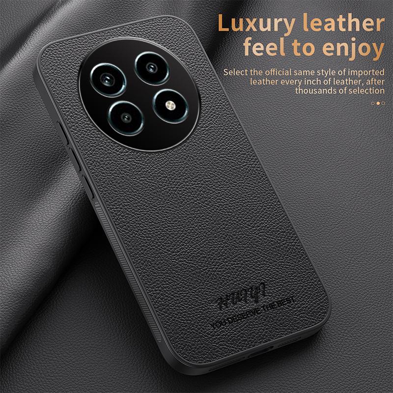 Luxury Business Leather Soft Frame Magnetic Cover For Realme 13 Pro Plus Realme13 Pro+ 5G Phone Cases Capa
