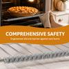 3PCS Anti Scalding Oven Shelf Cover Silicone Oven Rack Cover Oven Rack Protector  For Oven