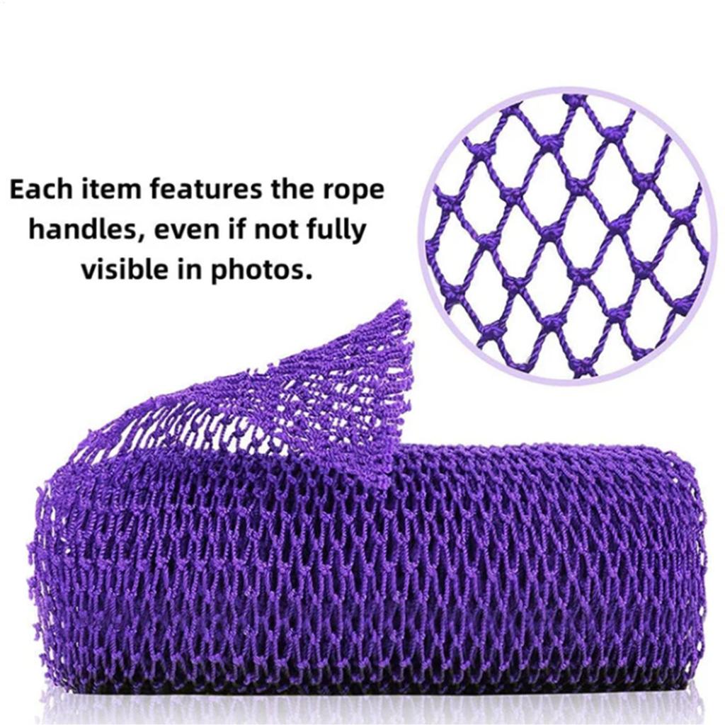 1PC Exfoliating Sponges Towel Mesh Bath Scrub Washcloth Double Side Wash Bath Loofah for Smooth Skin Back Shower Scrubb Sponges