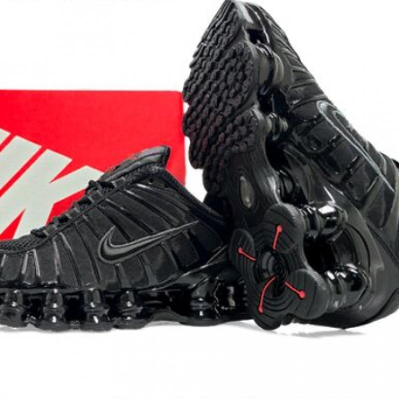 Nike W Shox Tl Sneakers Black And Max Orange Ar3566 002
