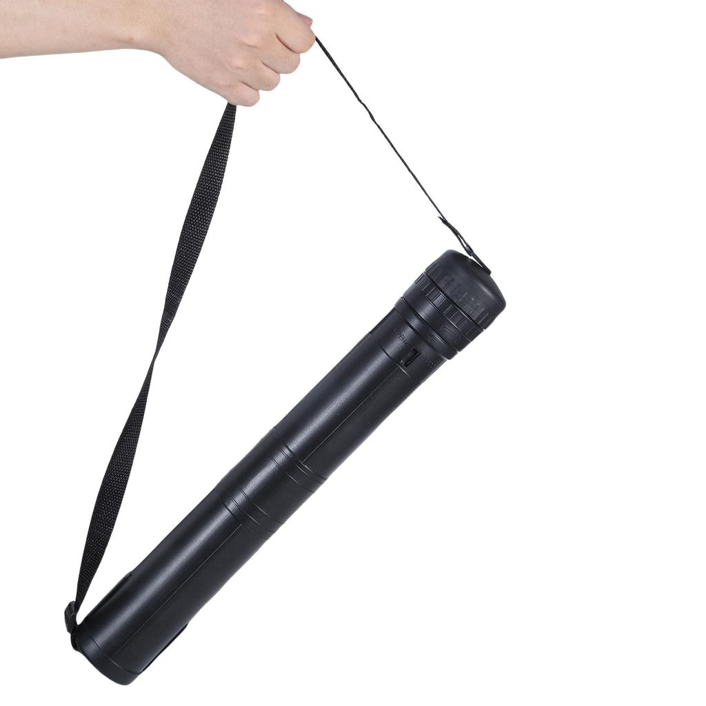 Telescoping Poster Tube Extendable Poster Tube with Strap Telescoping Art Transport Tube for Document Blueprints Scrolls