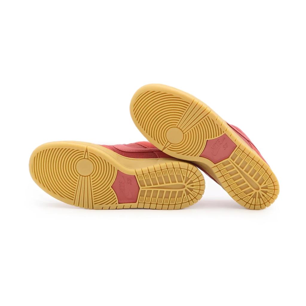DV5429-600 Nike Dunk Low SB Adobe Red Gum Light Brown Pink Phantom Beige (Men's)