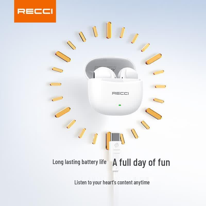 Recci Half-In-Ear Bluetooth Earphones