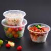 SISTEEL Round Disposable Plastic Meal Box