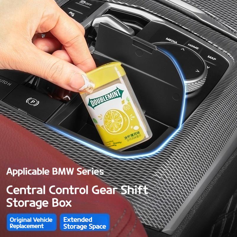 LHD For BMW 2 3 4 Series X3 X4 X5 X6 X7 F40 G20 G26 G01 G02 G05 G06 G07 I4 Car Central Console Gear Lever Modified Storage Box