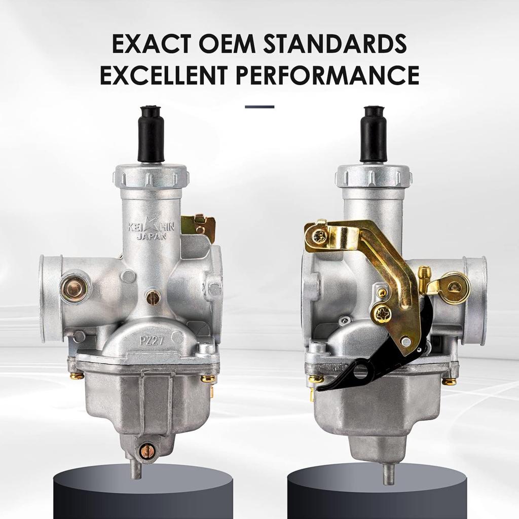 PZ27 Carburetor Fits For 4-Stroke CG 125Cc 150Cc 200Cc 250Cc ATV Go Kart Dirt Bike,Compatible With Taotao Sunl Buyang Coolsport Lifan Kazuma 27Mm