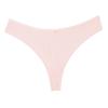 Low Waist Plus Size Solid Color Panties Breathable Sports Triangle Women’s Thong Panties