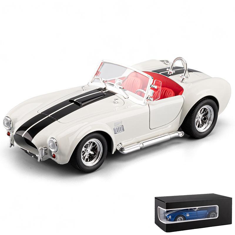 1:24 Ford Shelby Cobra 427 Roadster 1965 S/C Legierung Metall Druckguss Modellauto Sammlung & Hobby Dekoration Display Ornamente Geschenke