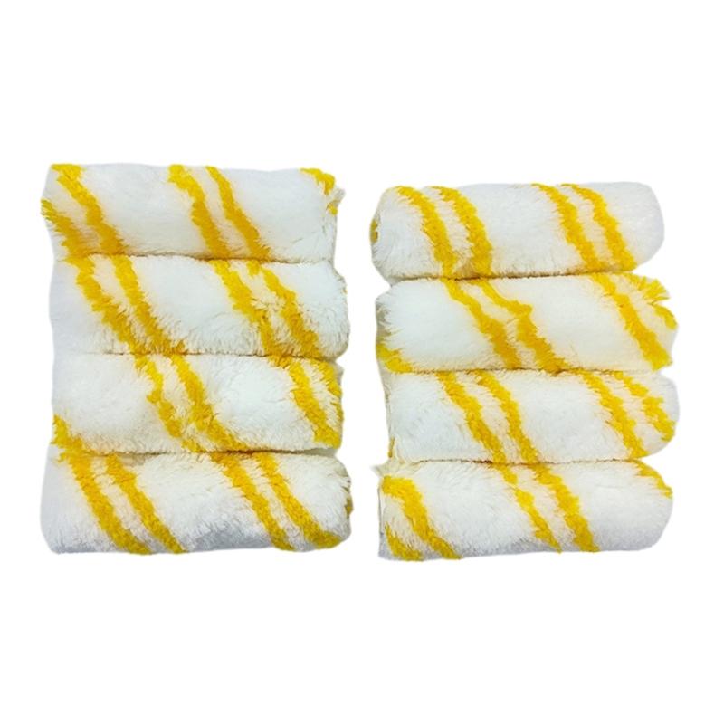 Small Foam Roller for Painting with Paint Roller and Tray for Wall Paints Home Decorating Tool Furniture Paint Roller