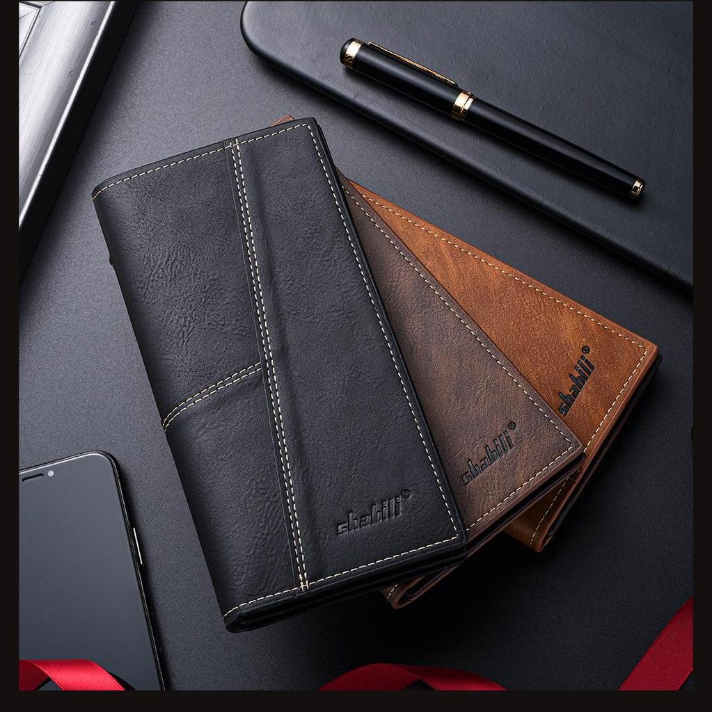 Herren 2025 Langes Lederportemonnaie - Mehrere Kartenfächer, Großes Fassungsvermögen, Superdünnes Design