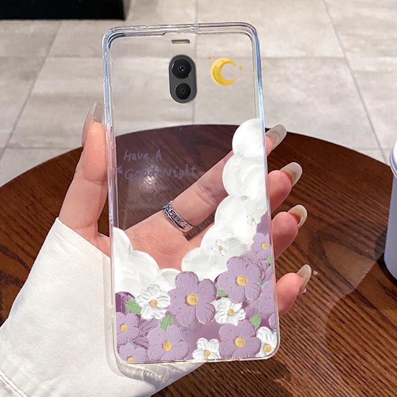 Casing For Meizu M6 Note M6 M6T Case Aesthetic Fashion Cute Cat Astronaut Soft Silicone Back Cover Transparent TPU Phone Case