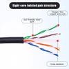 Cate5 Ethernet Cable Rj45 Up Down Left Right Angle Network Cable Patch Short Cord 0.3/0.5/0.6/1M