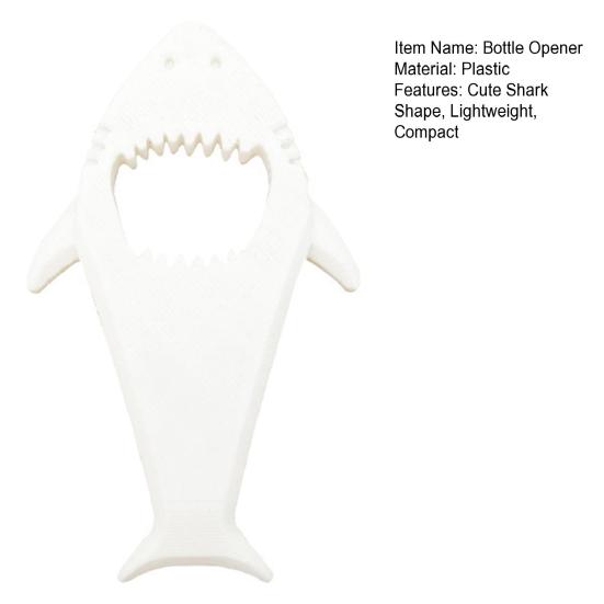 Shark Opener Shape for Refrigerator Portable Bottle Soda Can Opener for