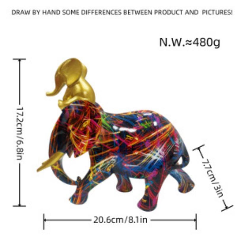 Tierische Ornamente Leichter Luxus Neue Heimkunstwerke TV-Schrank Weinschrank Sideboard Dekoration Wohnzimmer Modern Eingang