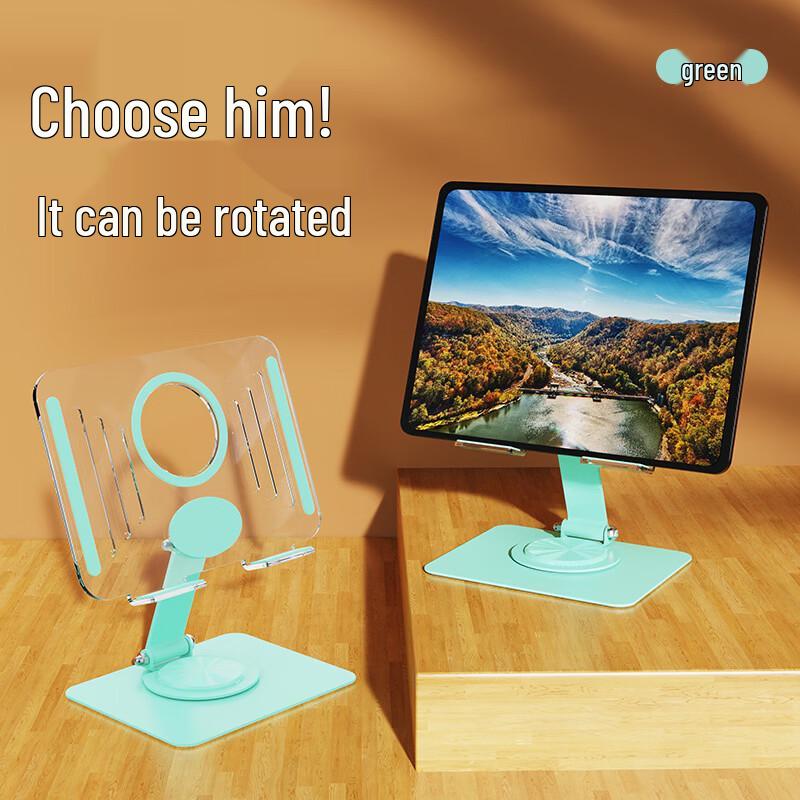 Ollymurs 360-Degree Rotating Metal Tablet Stand