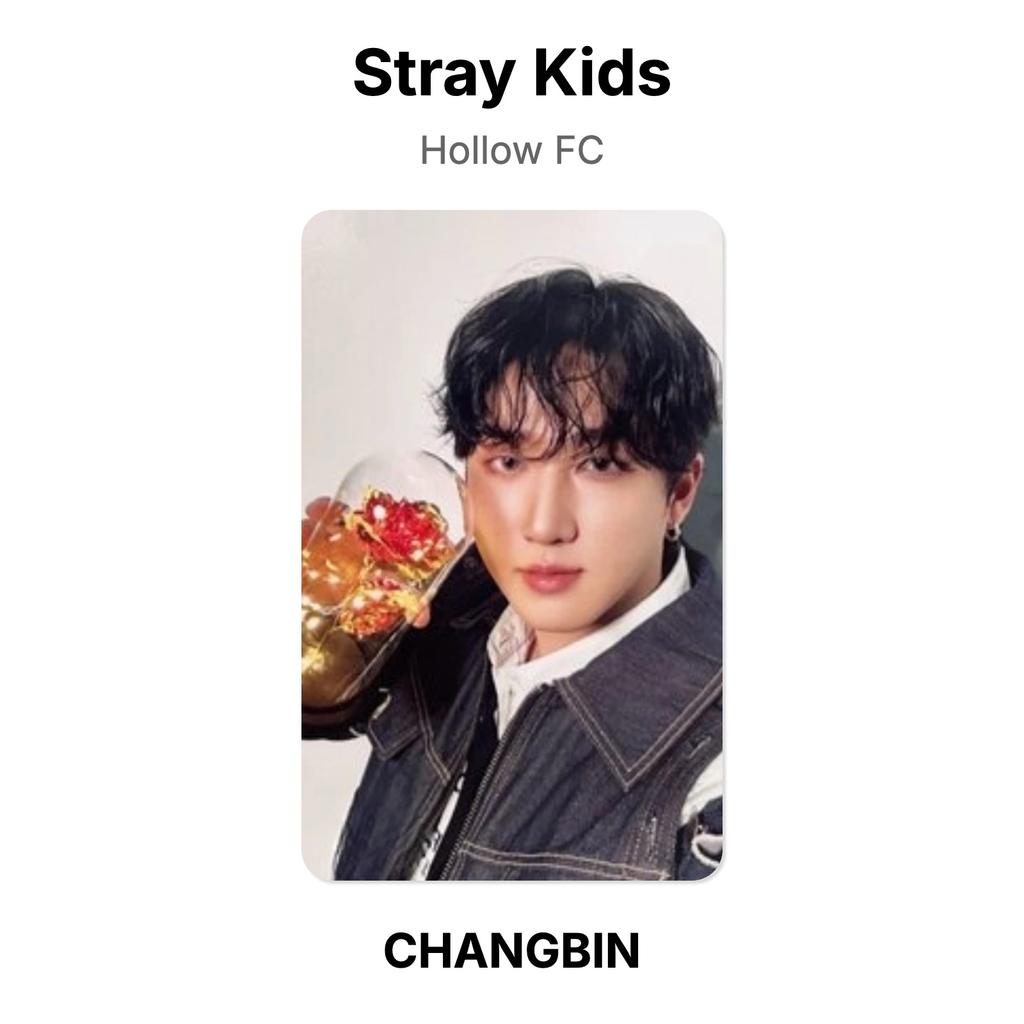 Stray Kids Hollow FC Official Photocard