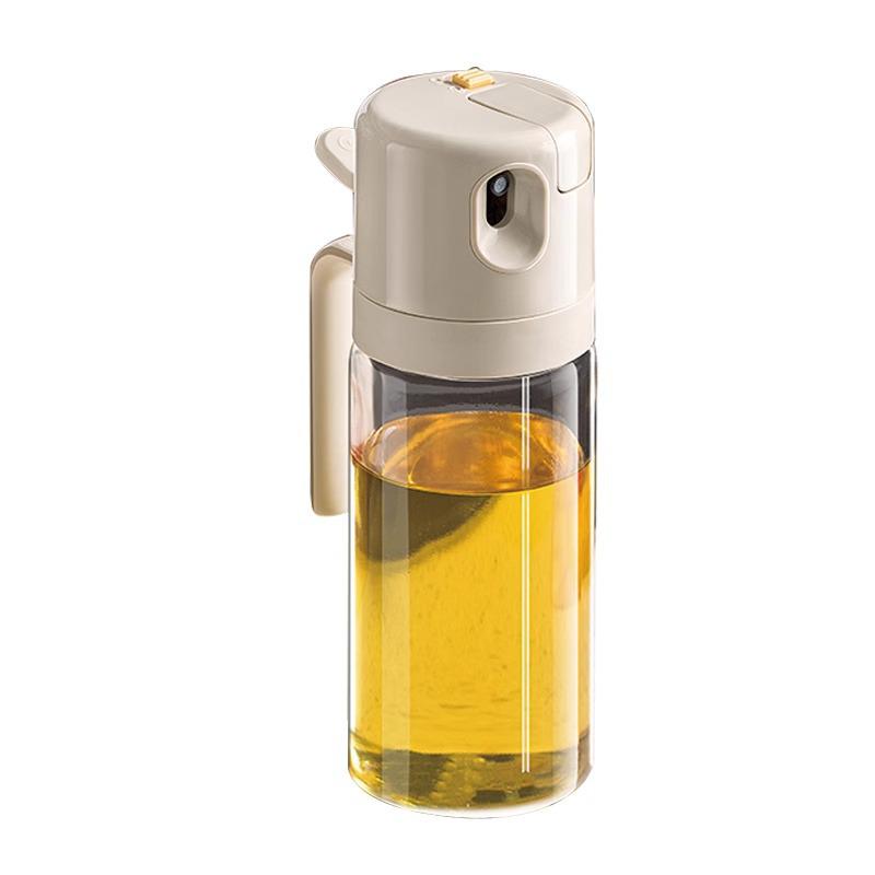 Multifunctional Glass Oil Sprayer & Pourer - Food-Grade, Leak-Proof Kitchen Bottle for Seasoning
