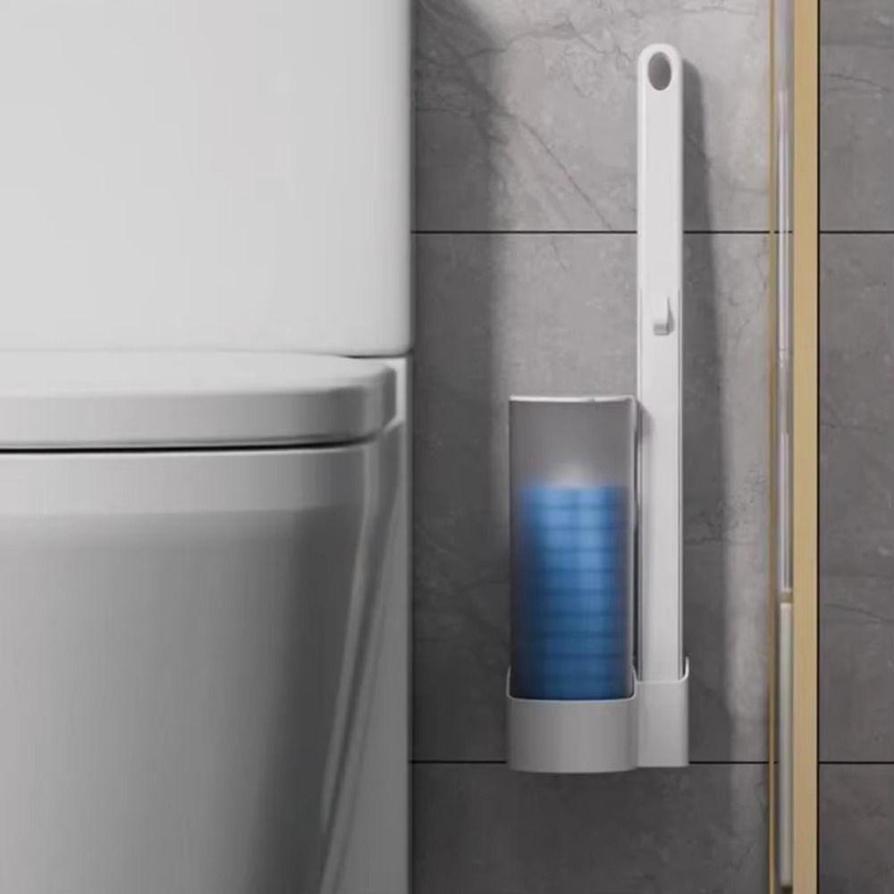 360° Cleaning Toilet Cleaning Kit Disposable Sponges Toilet Bowl Cleaners Brush Toilet Bowl
