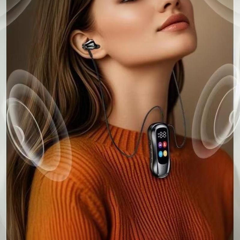 1 Set 20H Play Surround Sound Headsets Clip-On Hd Screen Bluetooth Headphones Noice Reduction Wireless Earphones