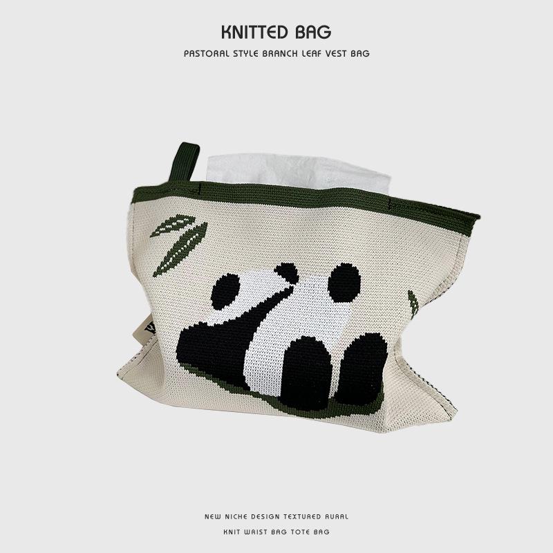 

Трендовая женская вязаная сумочка - Модный корейский стиль тыквы