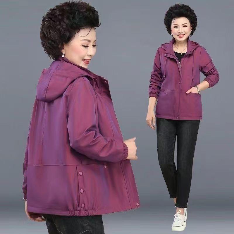 2025 Neue Mode Übergröße Jacke für Mütter und Großmütter - Frühlings- und Herbststil