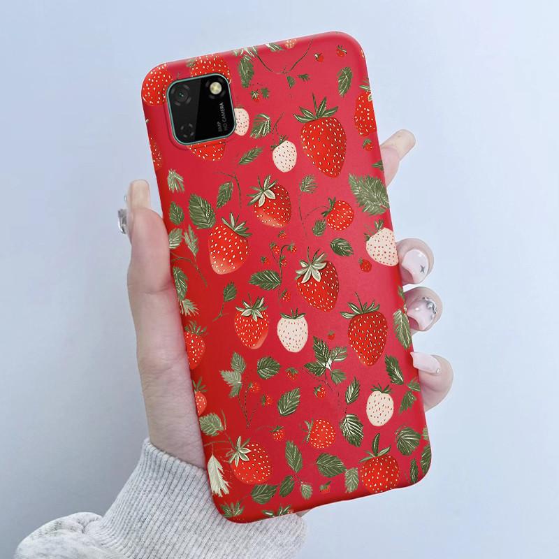 For Huawei Y5p Phone Case DRA-LX9 Butterfly Flower Girl Design Soft Silicone TPU Back Housing for Honor 9S HuaweiY5p Y 5p Covers