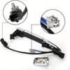 Exterior Chrome Door Handle Front Left Driver Side, for Nissan Sentra Maxima Murano Leaf Replace 806469N00A 80646-9N00A