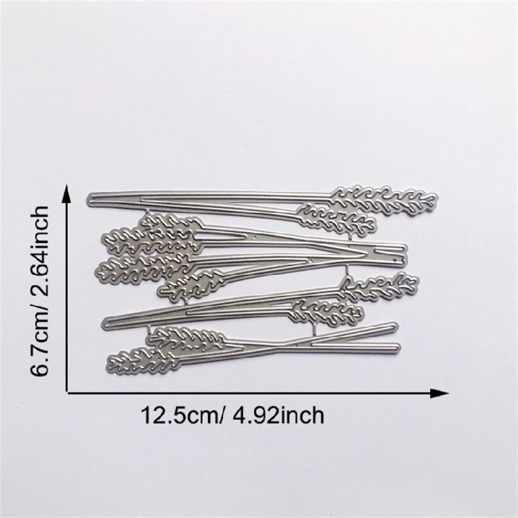 Lavender Metal Cutting Dies Stencils for DIY Scrapbooking Album Card Photo Decor