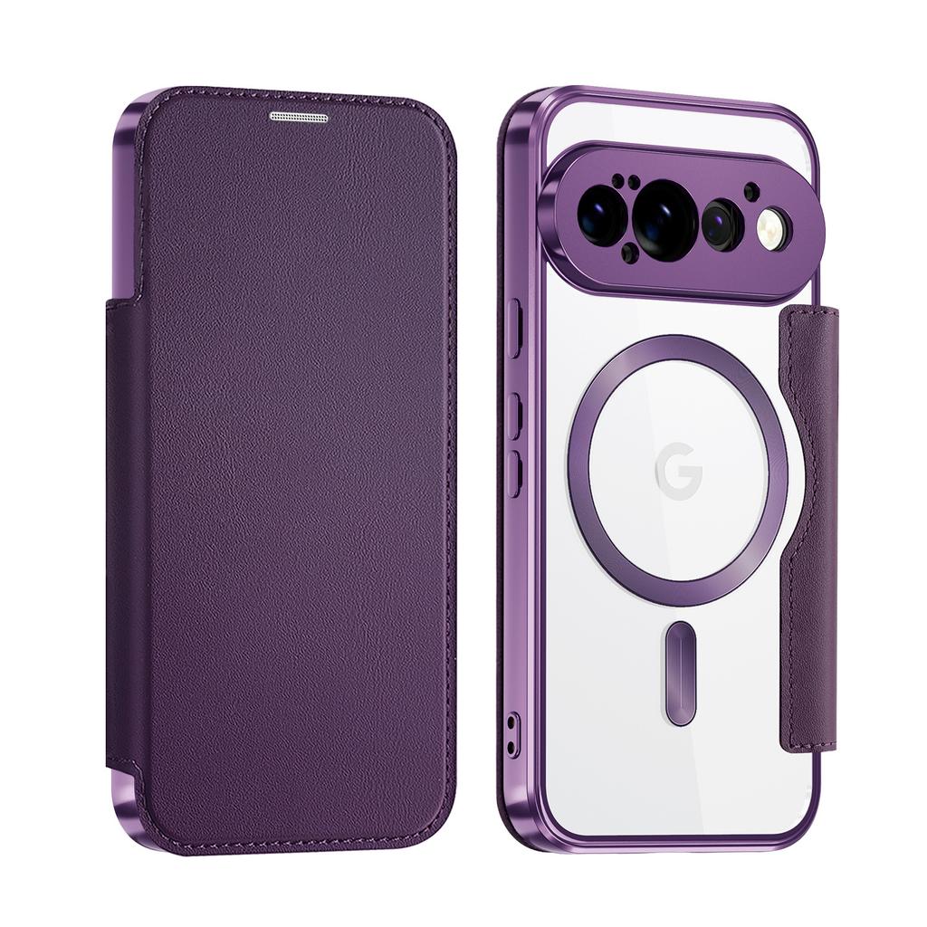 Applicable to Google PIXEL11ProXL mobile phone case Golden Shield flip leather case Magnetic card 10A protective case 9