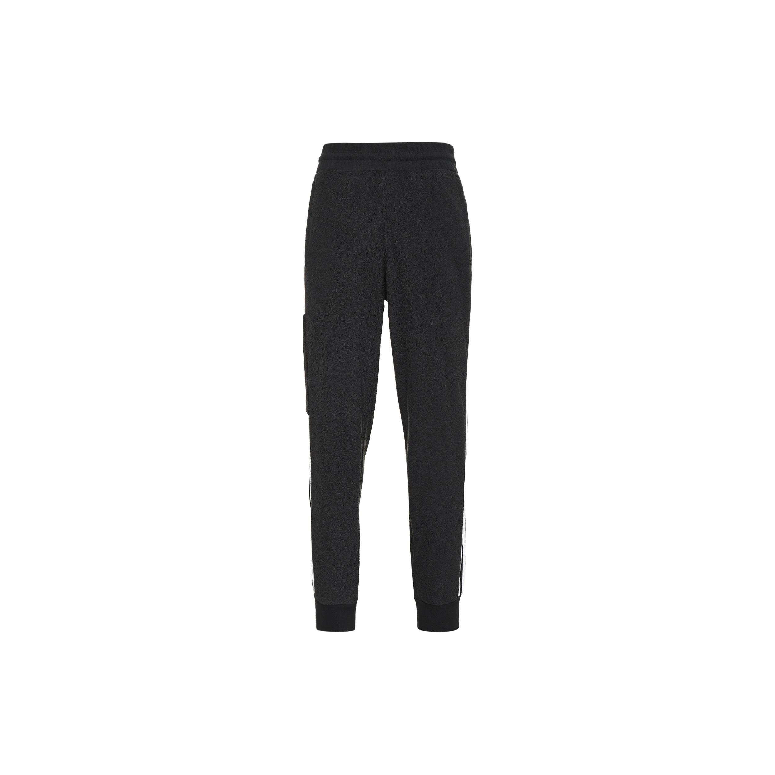 Men s adidas originals Alphabet Printing Stripe Athleisure Casual Sports Bundle Feet Autumn Black Pants H31238 XS