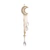 Haarnadel Haarschmuck, Stern Mond Quaste Haarspange mit Kunstkristall, Leichter Gesichtsschlankmachender Haarschmuck