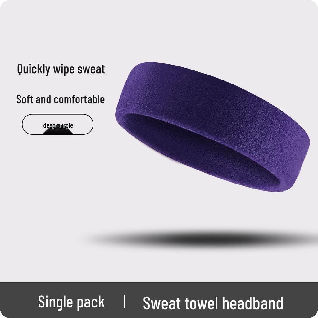 Unisex Sport Svettabsorberande Andningsbart Löparpannband och Fitness Hårband