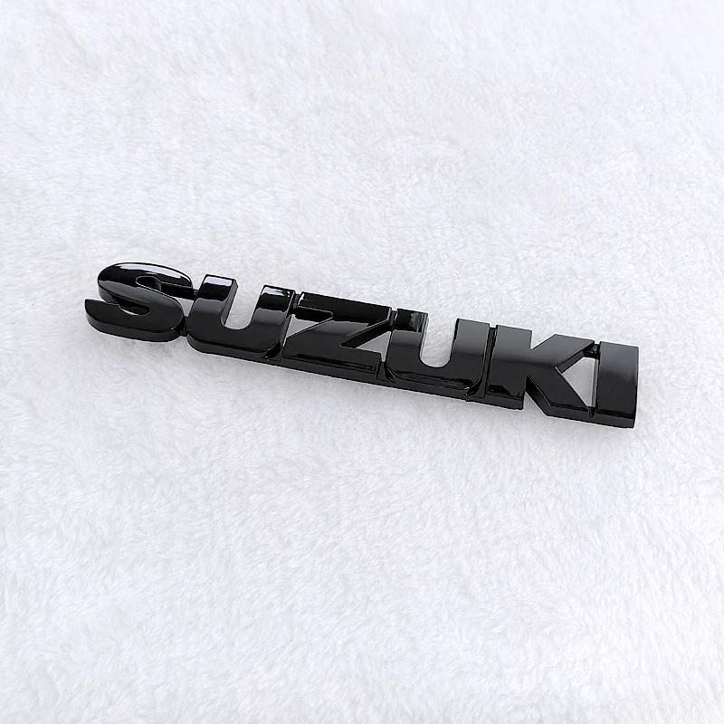 

3D ABS Car Rear Badge Sticker for SUZUKI Swift Sport Jimny Grand Vitara Alto SX4 Alivio Samurai Bandit Side Emblem Decoration чёрный