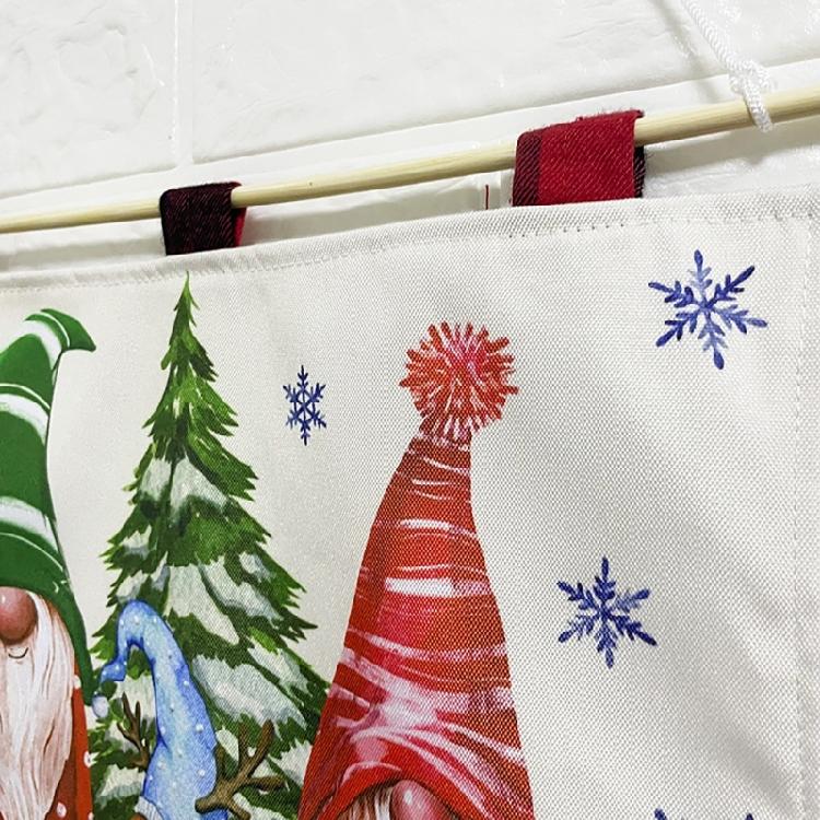 Fabric Christmas Advent Calendar Christmas Countdown Calendar with Pockets