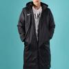 Nike Essential Hooded Long Cotton Sport Coat Men Outerwear Black AR4502-010