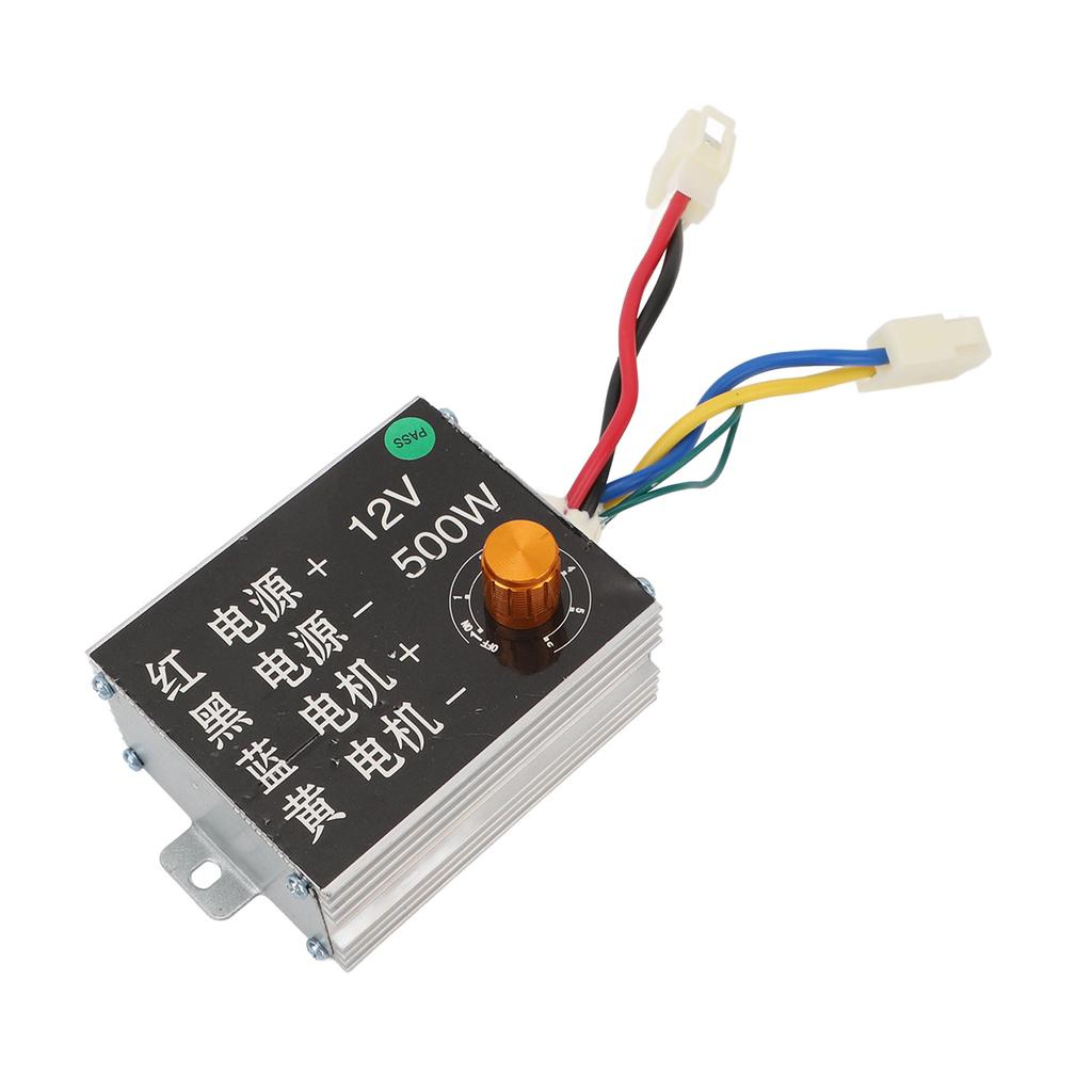 Brush Motor Speed Controller 12V500W Motor Speed Controller with 410 Chain 410 Model 13T Sprocket